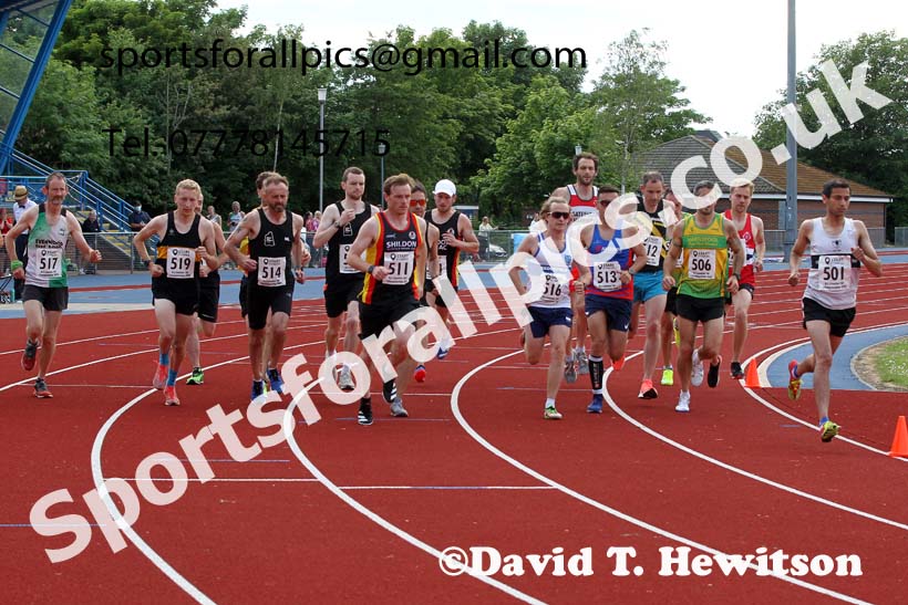 North Eastern 10000 metres, 2021 North Eastern Champs., Shildon. Photo: David T. Hewitson/Sports for All Pics